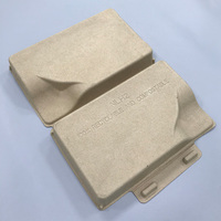 Fabrication sur mesure de boîtes en pulpe moulée en fibres de papier biodégradables et recyclables, boîte intérieure pour l'emballage d'électronique