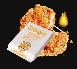 Greaseproof Paper <b>Bag</b> Packaging <b>Bags</b> French Fries Food Grade China Custom TOP OEM - Product Image 3