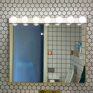 Espejo <span class=keywords><strong>de</strong></span> Baño <span class=keywords><strong>con</strong></span> Luces LED, Espejo <span class=keywords><strong>de</strong></span> <span class=keywords><strong>Tocador</strong></span> <span class=keywords><strong>con</strong></span> Lámparas, Luz <span class=keywords><strong>de</strong></span> Relleno, Sin Perforaciones - Product Image 5