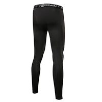 Leggings de sport en polyester pour hommes Pantalon de basket-ball de compression Base athlétique solide pour le sport Leggings de yoga et de fitness