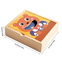 Nouvel arrivage : Jouet de jeu de rôle pour enfants, maisonnette d'éveil préscolaire, jeu parent-enfant, jouets d'imitation, jouet éducatif en bois