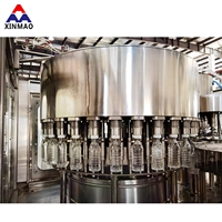 Ligne de production de la machine de remplissage d'eau minérale purifiée par bouteille 12000BPH usine automatique
