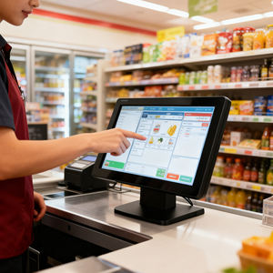 Monitor de Pantalla Táctil <span class=keywords><strong>POS</strong></span> de 10.1 a 21.5 Pulgadas 4:3 con Interfaz Serial USB para Restaurantes, Comercios y Kioscos (Nuevo Soporte VESA) - Product Image 1