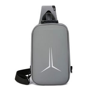 Sac à dos bandoulière moderne, durable et imperméable pour le travail et les voyages, avec fermeture éclair - Product Image 3