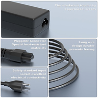 Cargador para Portátil de 60W 15V 4A 6.3*3.0mm, Adaptador de Corriente para Portátil, Cargador Universal de Escritorio
