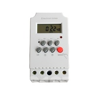 KG316T-II LCD Mikrokomputer Din Rail Saklar Timer Elektronik Digital yang Dapat Diprogram 220V 25A