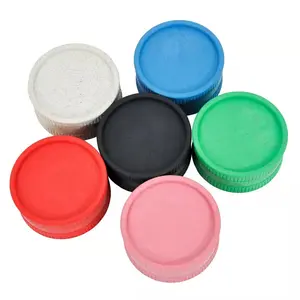 Colorful Semi-degradable Plastic Grinder 55mm 2 Layers Bioplastic Grinder