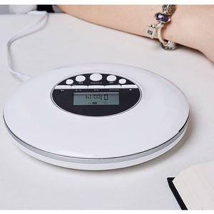 Slim Portable CD Player with Repeater Function, Built-in Speaker for English Learning & Car Use - Product Image 2
