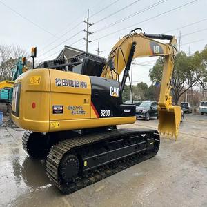 2022 Excavadora sobre orugas Caterpillar 320D usada Excelente estado Horas bajas Incluye bomba de caja de cambios de motor Cubo de 1,2 M 103kW - Product Image 2