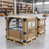 Réfrigérateur de cuisine moderne 220 V, congélateur coffre commercial pour supermarché, équipement de réfrigération, congélateurs