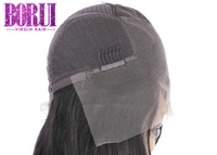 Perruque Bob sans colle, cheveux humains indiens bruts, lisses comme de la soie, fabriquée à la machine, perruque courte à dentelle frontale de 8 à 14 pouces pour femmes noires