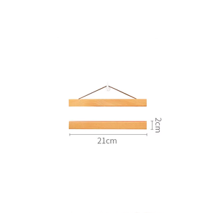 Cadre magnétique pour <span class=keywords><strong>affiche</strong></span> en <span class=keywords><strong>bois</strong></span> massif personnalisable, clip de suspension magnétique, cadre d'art magnétique pour la décoration de la maison, clips d'affichage - Product Image 6