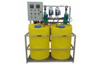Meistverkauftes Chlor-Dosiersystem Chlor PAC / PAM / Säure / Alkali Dosiersystem mit Dosierpumpe Dosiertank und Mischer