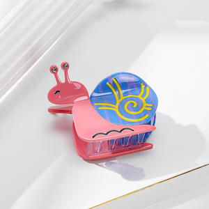 กิ๊บหนีบผมรูปหอยทากรูปการ์ตูนน่ารักมาใหม่ล่าสุดสำหรับเด็กผู้หญิงและผู้หญิง - Product Image 5