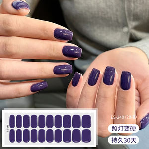 Adhesivo para <span class=keywords><strong>Uñas</strong></span> en Gel Semi-Current, Fácil <span class=keywords><strong>de</strong></span> Aplicar, con Efecto Ojo <span class=keywords><strong>de</strong></span> Gato, <span class=keywords><strong>de</strong></span> Larga Duración, Tiras <span class=keywords><strong>de</strong></span> Gel UV No Tóxicas, Superventas - Product Image 3