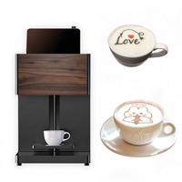 Machine d'impression de café professionnelle pour l'impression de logos et de photos sur café latte art