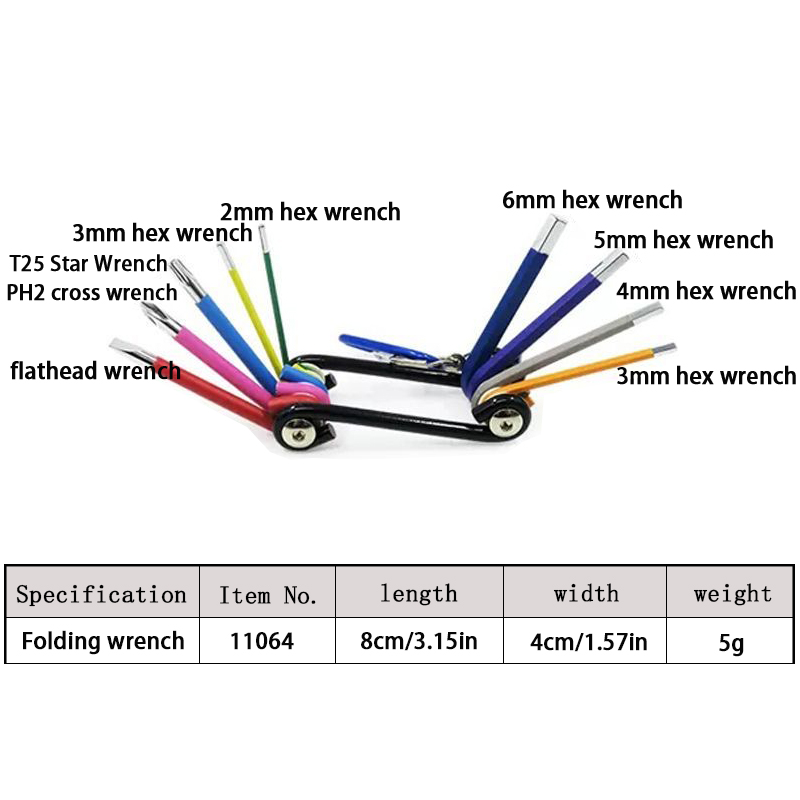 11064-Chiave pieghevole