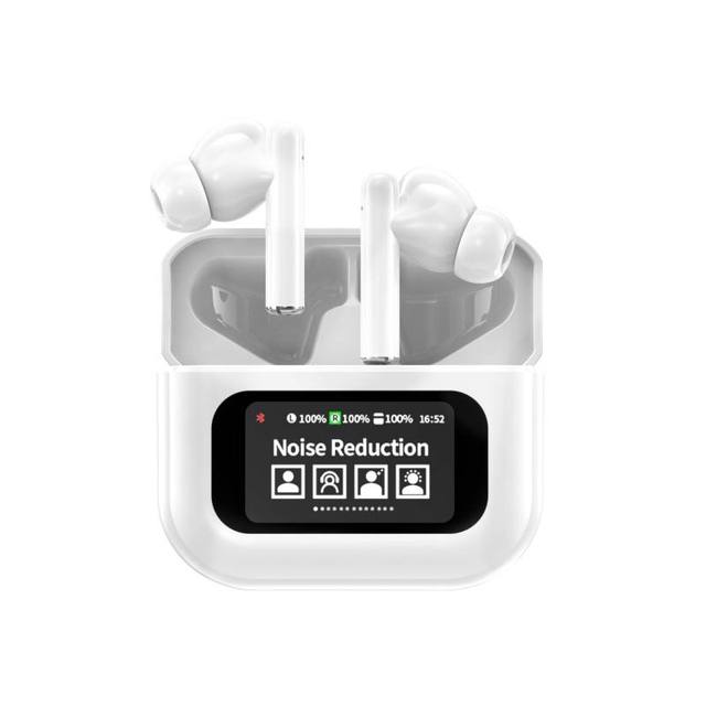Touch Screen Bluetooth AI Translation Earphones True Wireless Stereo Earbuds Touch Screen Headphones Noise Cancelling Earbuds