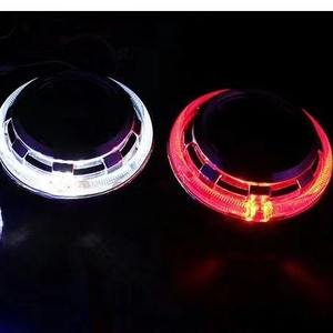 Modification de la <span class=keywords><strong>lentille</strong></span> bi-optique Couverture intégrée de guidage de la lumière de 3.0 pouces Led Angel Eye Ring Couverture décorative - Product Image 4