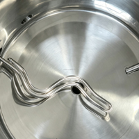 Chauffe-eau électrique intégré Crazy Brew en acier inoxydable à triple collier de serrage 1,5 pouce pour brassage 240V Ripple