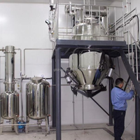 Équipement de traitement d'huile essentielle d'armoise OEM 500L, cuve d'extraction électrique pour écorces de citron et agrumes