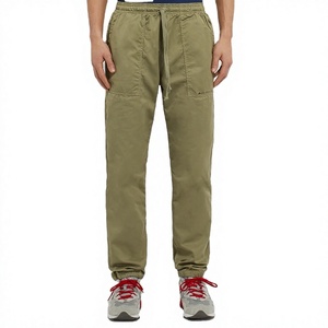 Pantalones de Lona de Algodón para Hombre, Estilo Casual, Rectos, Talla Grande, Invierno 2020, con Cordón, Impermeables, Antiarrugas, Transpirables, Estilo Urbano - Product Image 1