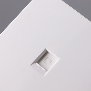 1port Wall Mount High Quality Rj45 Keystone Jack 1 <strong>Port</strong> 86 Type Rj45 Rj11 <strong>White</strong> Abs Network Cat5 Cat6 Faceplate Rj45 - Product Image 5