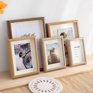 Bán buôn 678 inch thân thiện với môi a4a3 rỗng ba chiều khung ảnh bằng gỗ UV khắc vải Tempered Glass bảng trực tiếp - Product Image 1