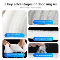 Élément filtrant HEPA à haute efficacité, tampon purificateur anti-poussière en coton pour cabines de peinture industrielles non tissées