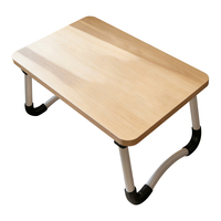Bureau d'ordinateur portable pliable personnalisable 60 * 40 cm, bureau portable pour lit, dortoir étudiant, bureau à domicile, bureau paresseux