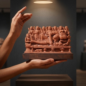 Krishna Janmashtami Sculpture Hindu Temple <b>Art</b> Museum Replica - Product Image 2