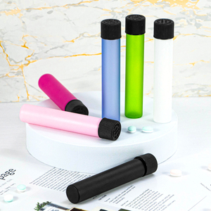 หลอดแก้วทรงกรวยแบบกันเด็กเปิดได้ พร้อมฝาเกลียวแบบ CR ขนาด 110 มม. 120 มม. บรรจุภัณฑ์หลอดแบบม้วนขนาดคิงไซส์ พร้อมโลโก้ตามสั่ง - Product Image 3