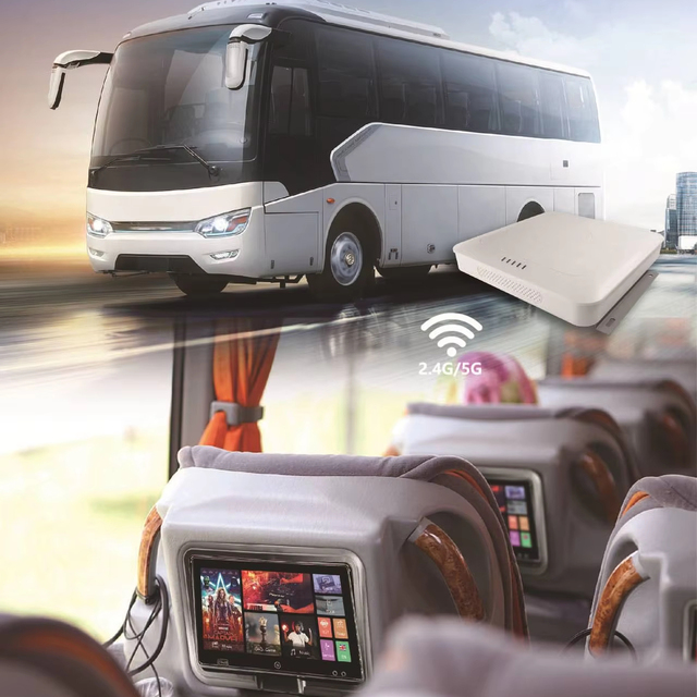 10 Inch LCD Bus Advertising TV System with Android Auto Function for Bus Train Car Entertainment 4G Network Coverage