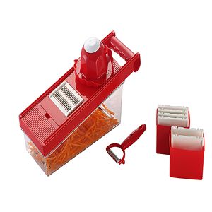 Manual Plastic <b>Fruit</b> and <b>Vegetable</b> Slicer With Food Container for Home Use <b>Vegetable</b> Slicer Cheese Slicer - Product Image 5