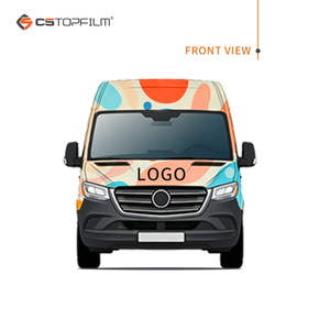 <span class=keywords><strong>Pellicola</strong></span> Adesiva Personalizzata per Pubblicità su Veicoli, Design Astratto Colorato, Adesivo per Auto in TPU PET <span class=keywords><strong>PPF</strong></span>, Grafica per Furgoni Commerciali - Product Image 4