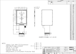 Polcd 2.4 inch <span class=keywords><strong>LCD</strong></span> hiển thị 2.4 "TFT <span class=keywords><strong>LCD</strong></span> 240x320 độ sáng 320 điều khiển IC st7789v giao diện LCM mô-đun - Product Image 6