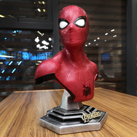 Figurine Buste Marvel Legends Avengers Spider-Man Iron Spiderman en Résine, Modèle de Collection, Jouets, Cadeaux