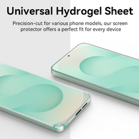 Film protecteur d'écran en hydrogel TPU chinois en gros, 0,17 mm, HD transparent, 120x180 mm, pour machine de découpe en usine