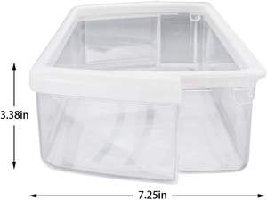 W10321304 Étagère de <span class=keywords><strong>porte</strong></span> de réfrigérateur avec bande blanche sur le dessus Réfrigérateurs <span class=keywords><strong>Whirlpool</strong></span> WPW10321304 AP6019471 2179575 2179607 - Product Image 3