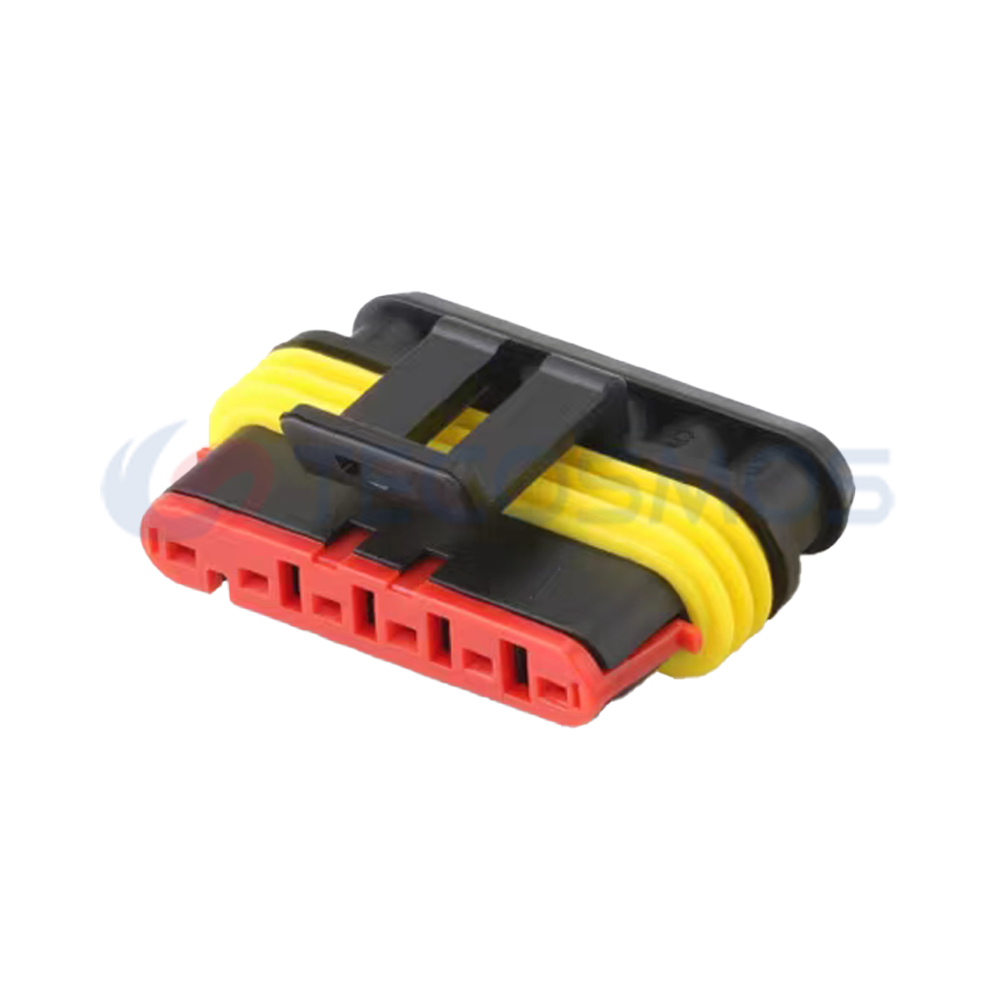 AMP Fast Connect 6-Pin Automatic Power Connector Male to Female Plug 1 2 3 4 5 6 Pin Fast Connect Plugs