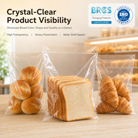 Sac à pain micro-perforé ventilé, anti-humidité, pour la conservation des produits frais, sachet de boulangerie, sûr pour les aliments