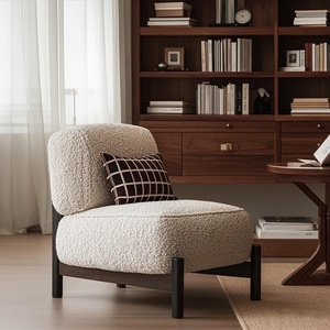 <span class=keywords><strong>Fauteuil</strong></span> individuel en métal de style crème, luxe léger et haut de gamme, <span class=keywords><strong>pour</strong></span> salon et balcon, mobilier de maison moderne et minimaliste JUN HENG - Product Image 4