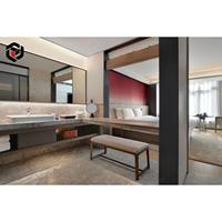 Fournisseur Direct : Ensemble de Meubles de Luxe pour Chambre à Coucher en Bois Massif – Lit Moderne pour Hôtel, Villa, Appartement – Personnalisable en Bois Double ou Queen Size