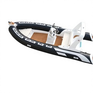 Gommone Gonfiabile RIB <span class=keywords><strong>da</strong></span> 17 Piedi con Certificato CE, Pavimento in Teak HYPALON di Alta Qualità e Colore Personalizzato - Product Image 1