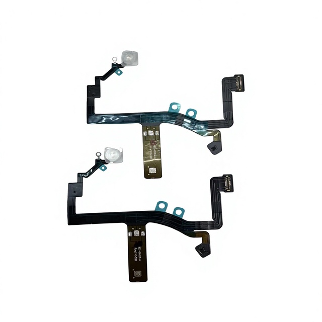 OEM Brand Mobile Phone Microphone Flex Cable for 15/15 Pro/15 Pro Max/15 Plus with Camera Flash Light Bar Design