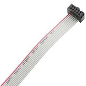 Cable plano E-outstanding de 2.54mm de paso, 10 pines, hembra a hembra, 1m, cable de datos para computadora portátil y monitor. - Product Image 3