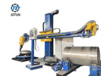 Machine de polissage de métaux entièrement automatique pour surfaces de culasses industrielles à fond bombé, formage CNC et bordage, moteur 15kW 380V