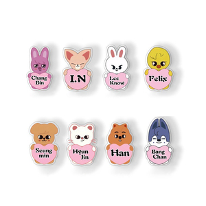 สินค้าใหม่! เข็มกลัดอะคริลิคตัวการ์ตูน พิมพ์ลายการ์ตูนด้วย UV บนพลาสติก จี้แฟชั่นสุดเก๋ - Product Image 2