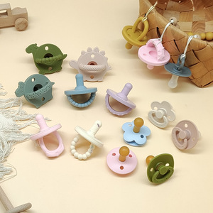 Food Grade Silicone Baby Pacifier BPA Free Newborn Toddler Kids Soothing <b>Dummy</b> Infant Comfort Gift Wholesale Factory - Product Image 3