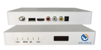 Décodeur TV numérique HD DVB-C avec emplacement pour carte SIM, décodeur pour TV analogique COL2194C